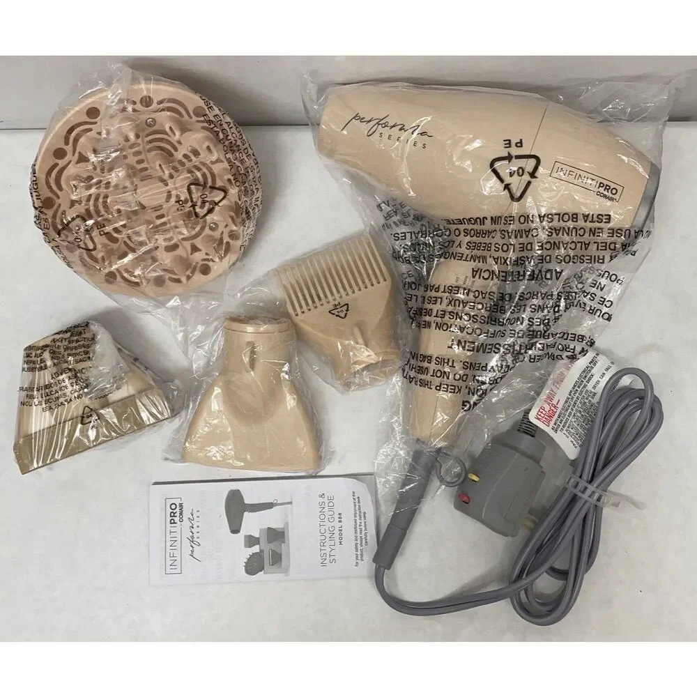 Conair InfinitiPro Performa Series Ionic Ceramic Hair Dryer 1875Watts Therm Tech